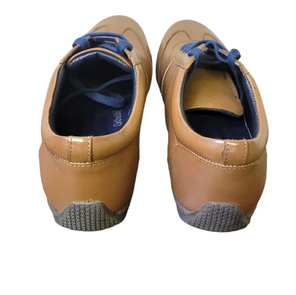 Carlos by Carlos Santana Fleetwood Low Top Brown Sneakers sz 8.5 - Picture 5 of 9